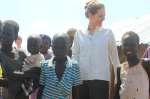 "Every crisis is important and every life is important."

UNHCR Patron, HRH Sarah Zeid of Jordan, meets young refugees at Kakuma camp in Kenya.