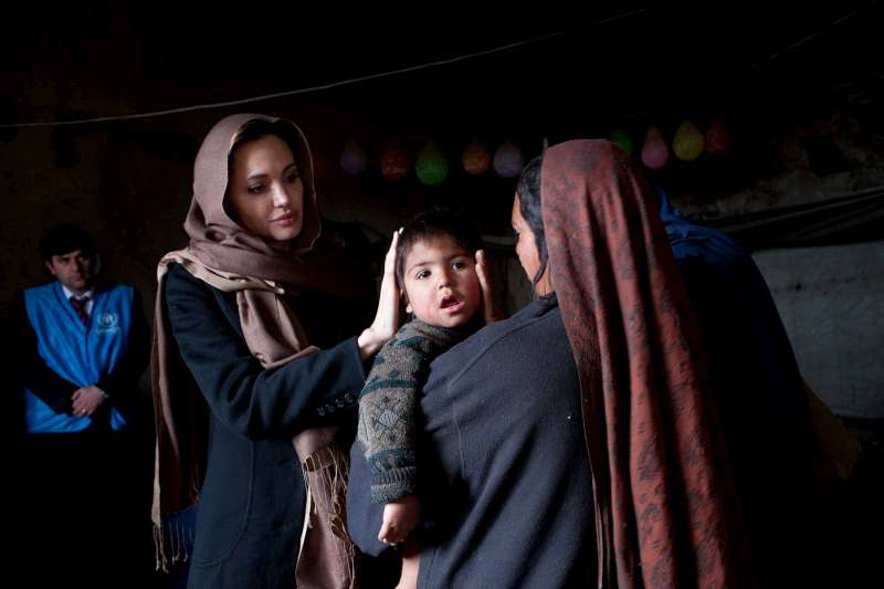Syrien: Angelina Jolie trifft Flüchtlinge