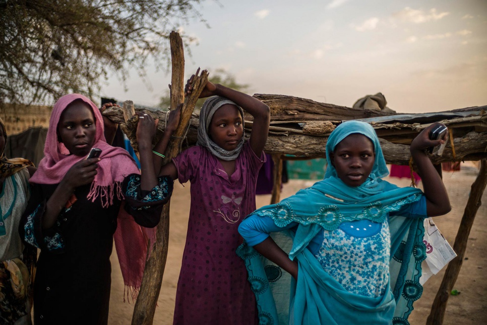 To make up for ration cuts, young refugees in eastern Chad often skip school to look for work in towns like Iriba.