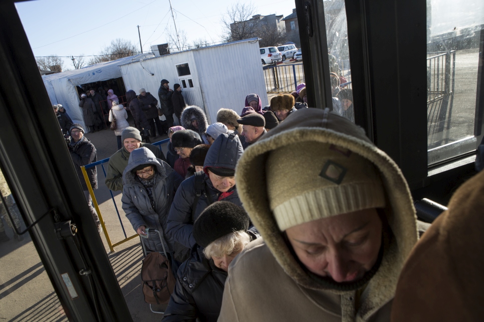 Displaced in Ukraine