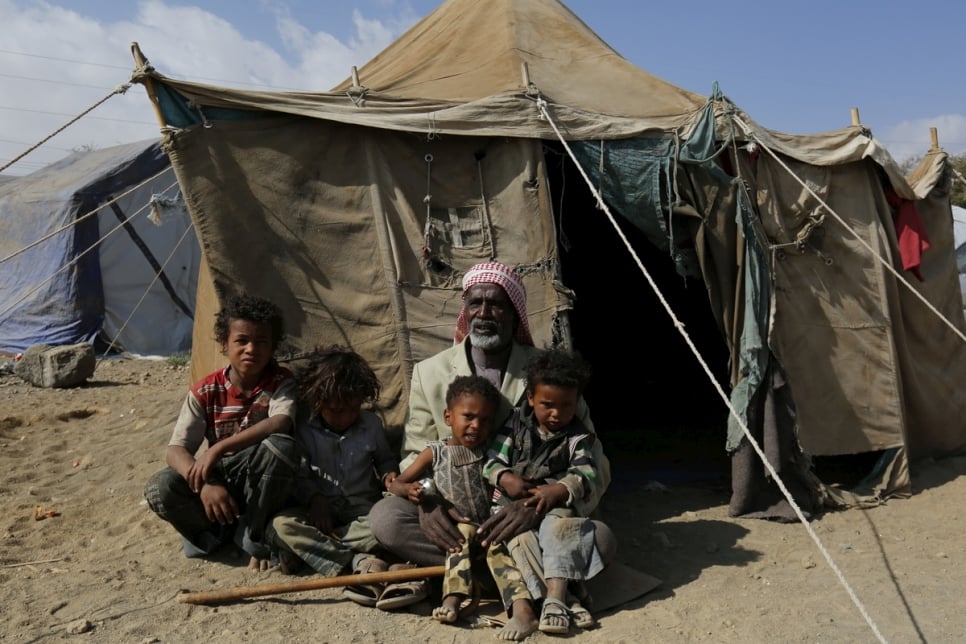 Yemen. Yemeni internally displaced people need aids