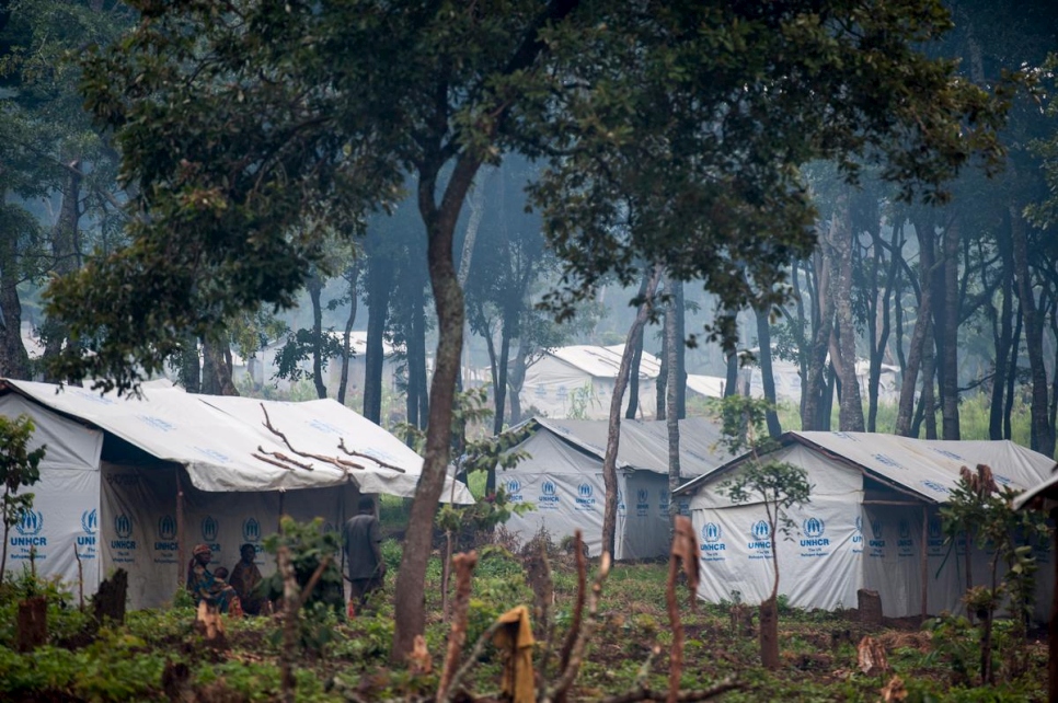 Tanzania. UNHCR family shelters in Nduta Refugee camp.