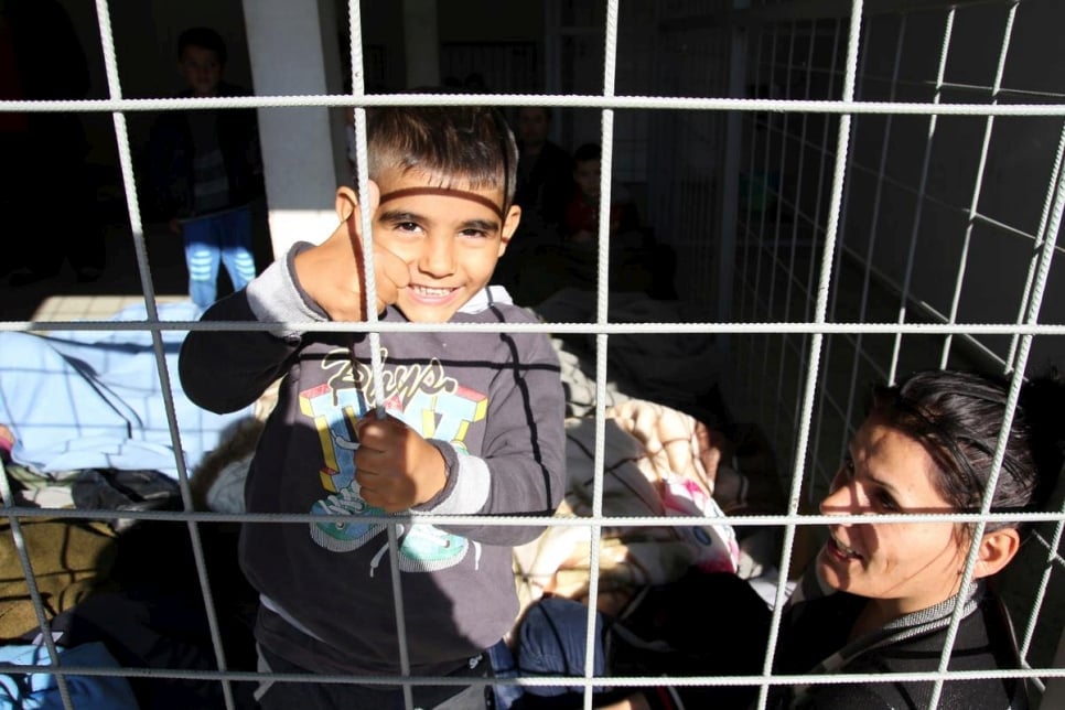 Hungary. Asylum seekers
