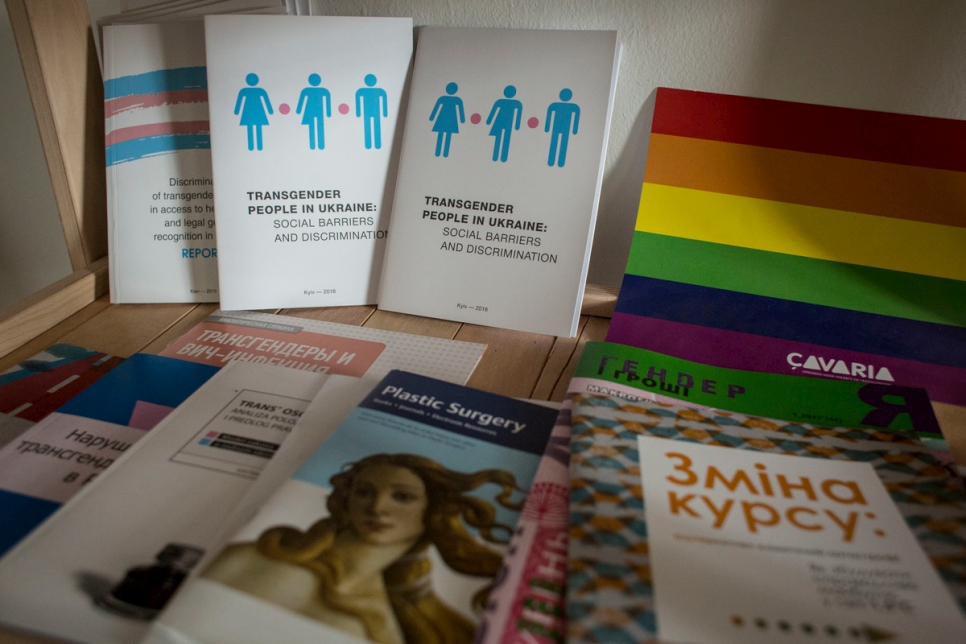 Ukraine. LGBTQ people from Donetsk and Luhansk areas who moved to Kyiv