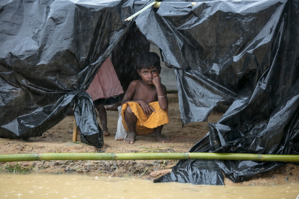Bangladesh. Monsoon rains deepen hardship for Rohingya