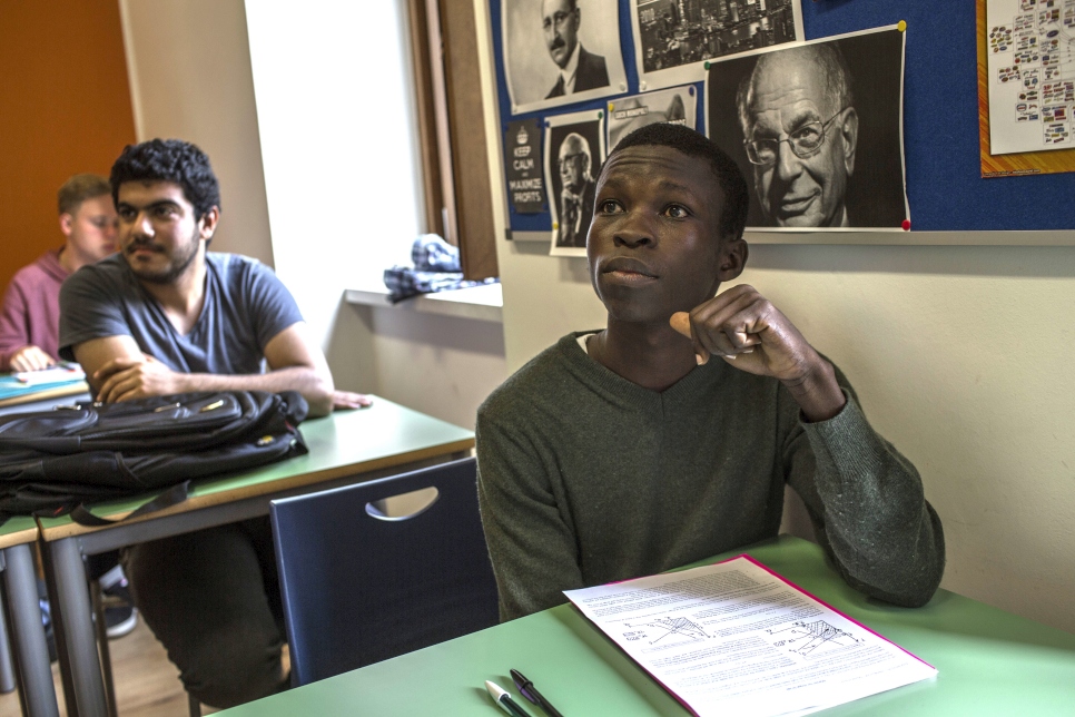 Italy. Scholarship gives South Sudanese refugee chance to spread his wings