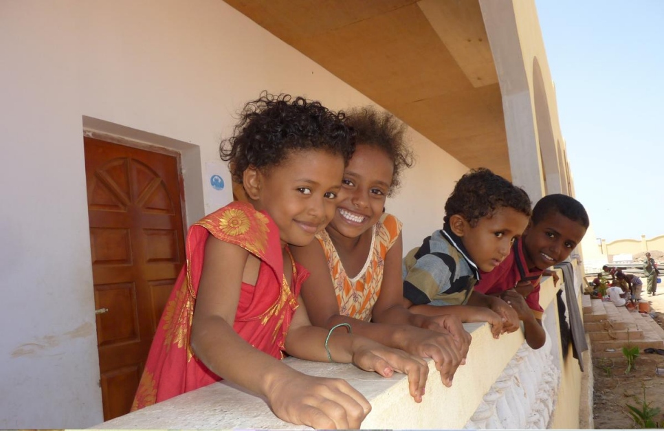 Djibouti. Yemeni refugees