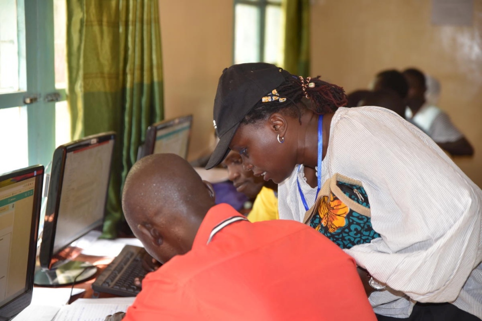 Award Winning Computer Technologist who did not go to School inspires hope at Kakuma camp.