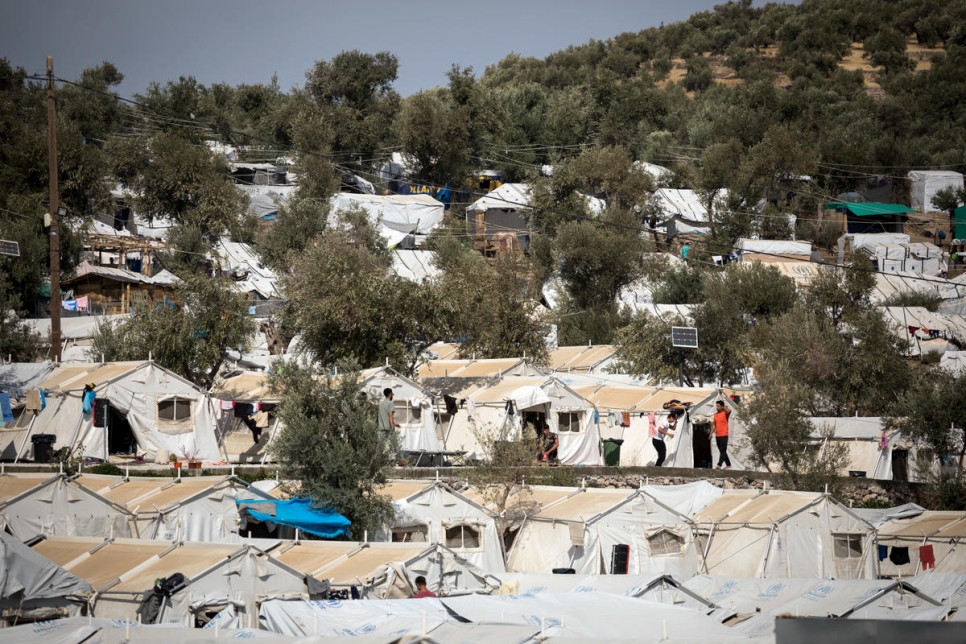 Greece. Asylum-seekers face dangerously overcrowded conditions in Moria