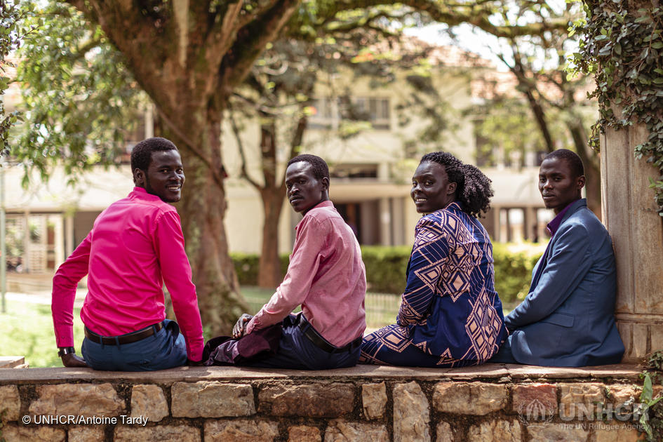 Refugee students at Makerere University in Kampala, Uganda. STAR's work forms part of a global push to improve access to secondary and tertiary education for refugees.