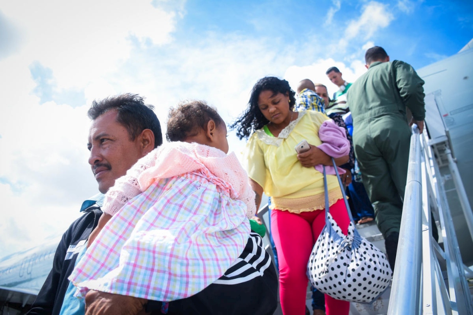 Brazil. Over 5,000 Venezuelans relocated across the country