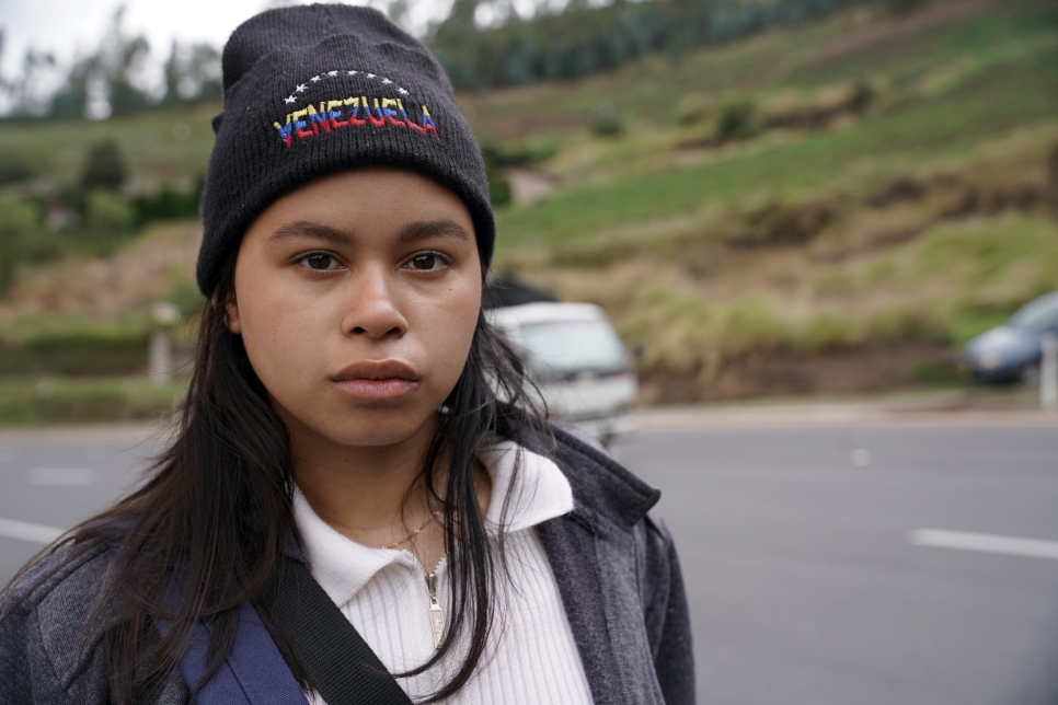 Virtual reality film On the Other Side features the story of Arianna, a young woman from Venezuela who fled from her country in search of safety in Ecuador. 