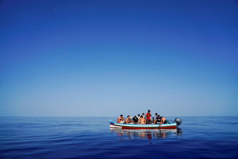 I dati dell’UNHCR sull’attraversamento del Mediterraneo mostrano un grafico dell’aumento del bilancio delle vittime e delle tragedie in mare