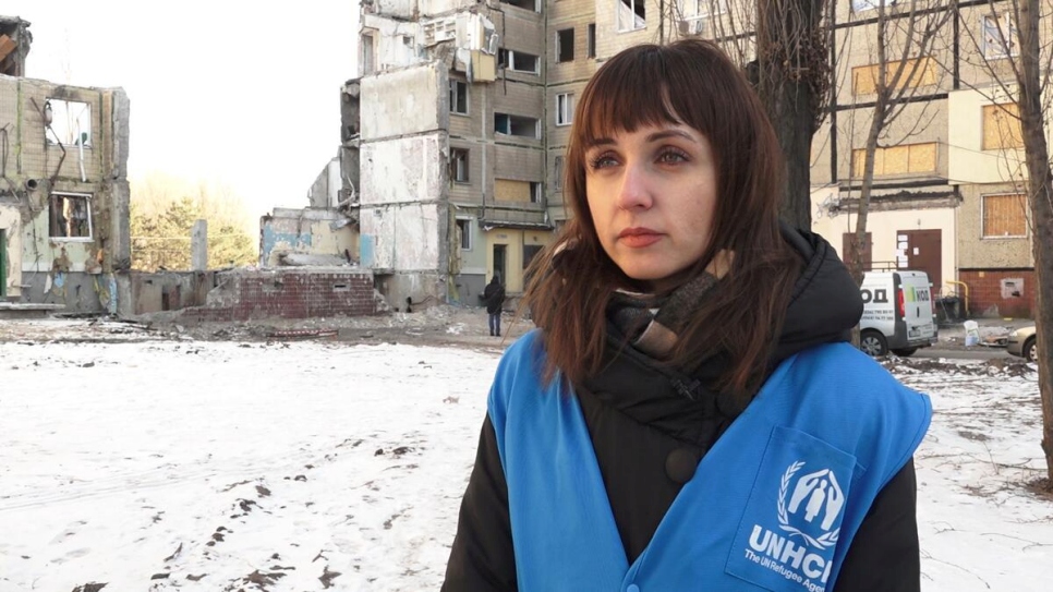 Ukraine. UNHCR's protection work in the war-affected Dnipropretrovska Oblast