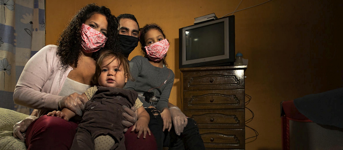 The Díaz family, Venezuelans who have found safety in Chile, are wary of the coming Southern Hemisphere winter.