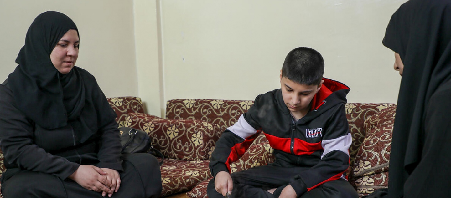 Jordan. Cash Assistance is a critical support for Syrian refugee &amp; single mother, Um Ali