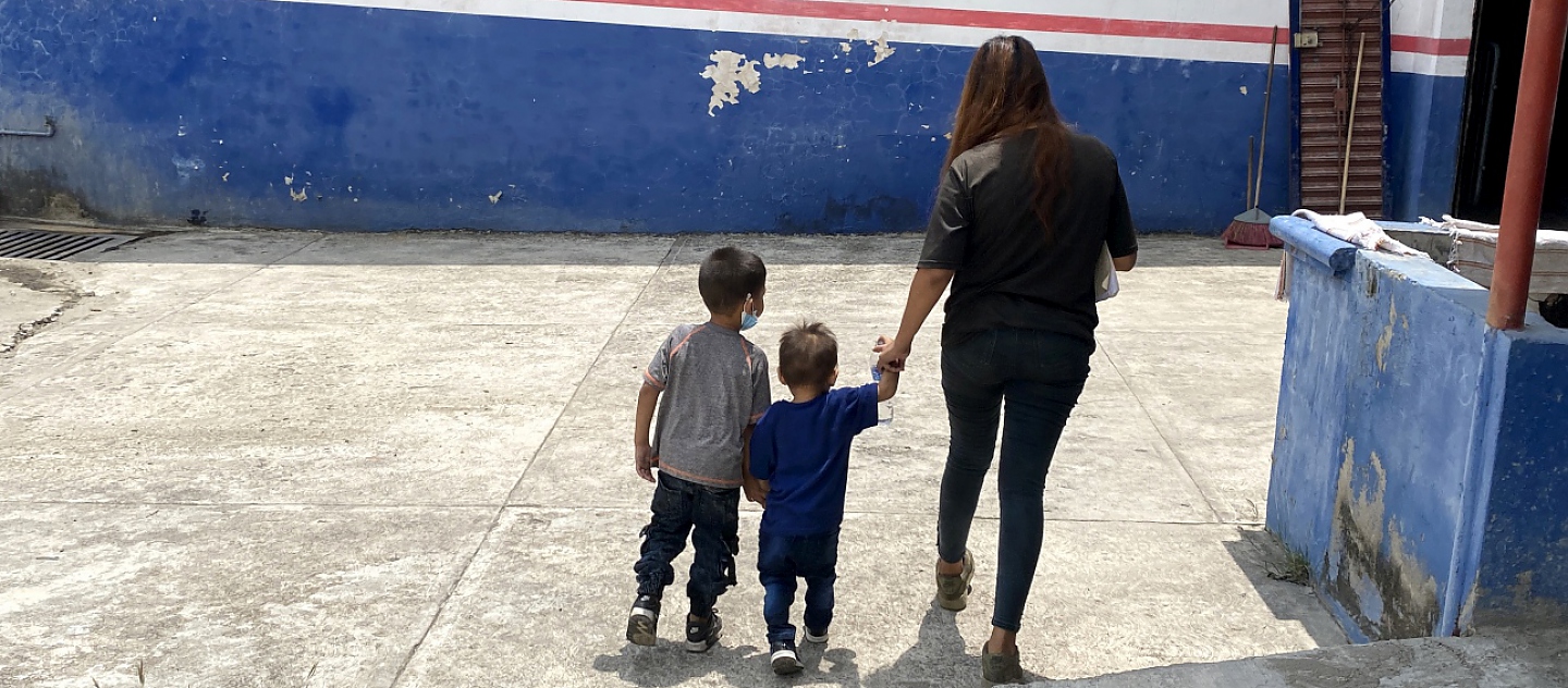 Mexico. Asylum seekers from the North of Central America in Tapachula