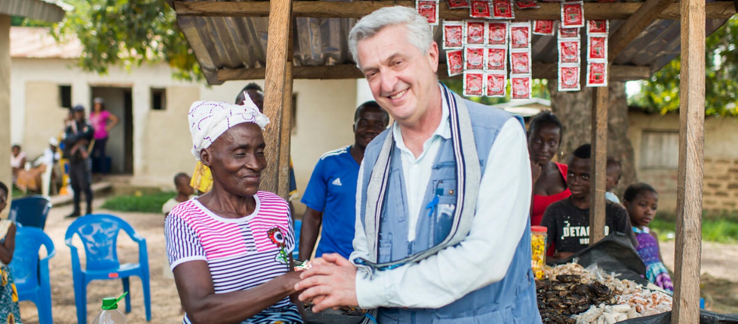 Cote D'Ivoire. Ivorian returnee starting a business in her hometown