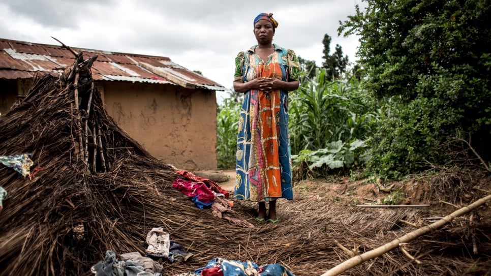 Marie is one of over 600,000 displaced people who have returned to their homes in the Democratic Republic of the Congo's Kasai region this year.