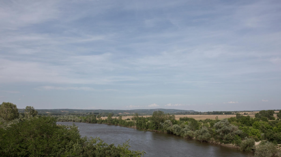 The border river, pictured here near the city of Orestiada.