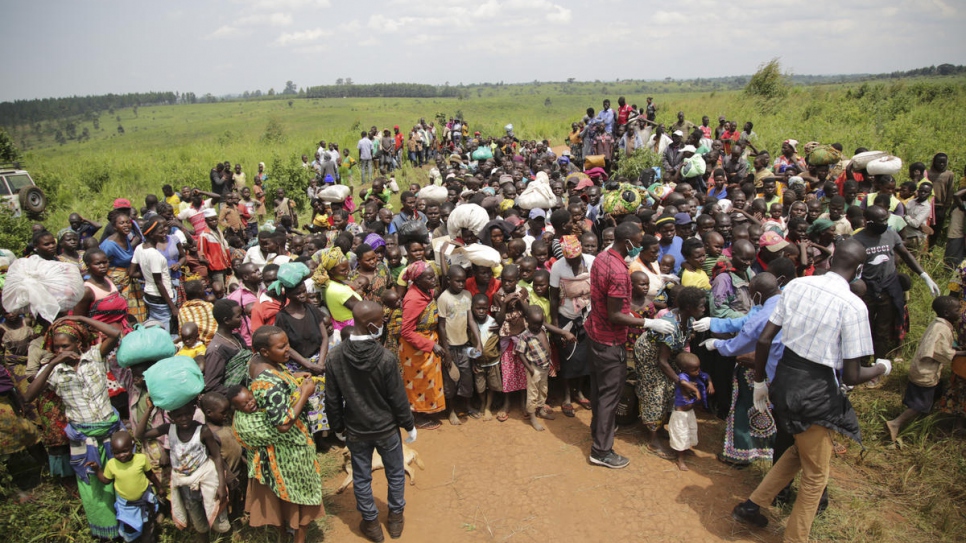 ACNUR - Uganda acoge a refugiados de la República Democrática del Congo en medio del confinamiento por COVID-19