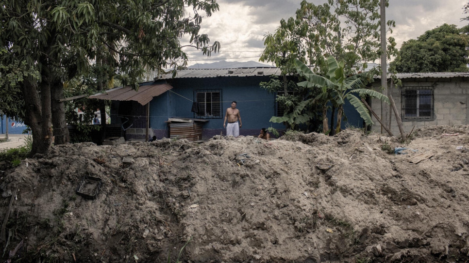 Le quartier de Choloma, à San Pedro Sula, a été parmi les plus durement touchés par les ouragans Eta et Iota, qui ont frappé en novembre 2020. 