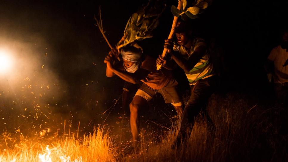 UNHCR - Refugee firefighters honoured for their bravery in protecting Mauritania's environment - Vimarsana News