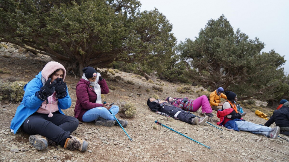 UNHCR - Refugee women scale Atlas mountain to tackle gender violence - Vimarsana News