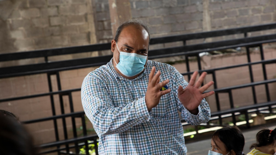 Educator Miguel López* says Honduran teachers put their lives on the line for their students.