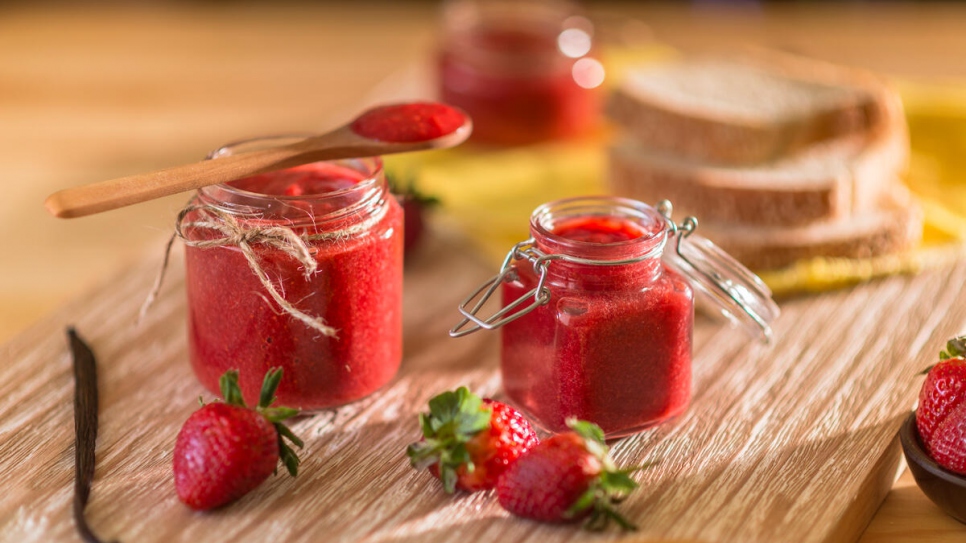 Elba's strawberry jam recipe calls for a special ingredient: vanilla, an iconic Mexican product.