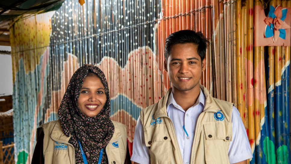 UNHCR - Rohingya and Bangladeshi teachers pair up to tackle education hurdles in camps - Vimarsana News