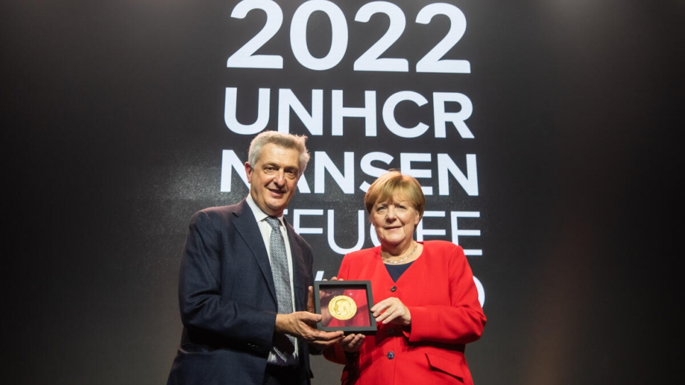 UNHCR - Merkel says Nansen prize honours all those who welcome refugees - Vimarsana News