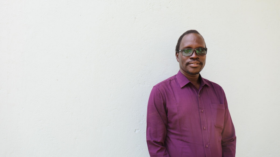 Jokino Othong Odok vit sur le site de protection des civils de Malakal depuis dix ans. Il souhaite retourner chez lui dans la ville de Malakal mais explique qu'il n'y a pas de protection là-bas.