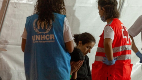 Spain. Rescue ship docks in Algeciras with refugees and migrants