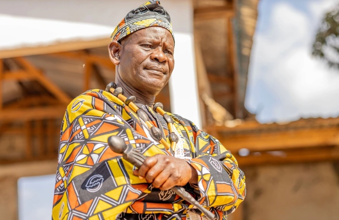 Martin Azia Sodea, chief of Gado-Badzéré village, Cameroon, is the UNHCR Nansen Refugee Award’s 2025 Global Laureate.