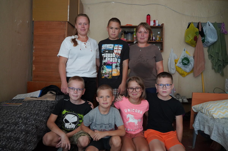 Ukraine. Modular home settlement in Sumy region gives internally displaced family a fresh start