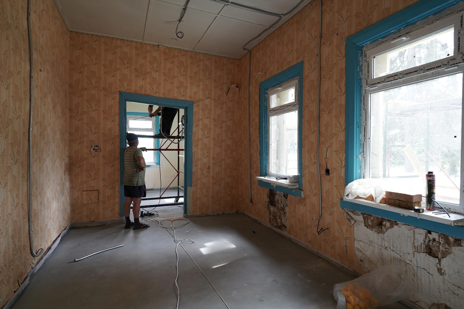 Interior of the cultural centre