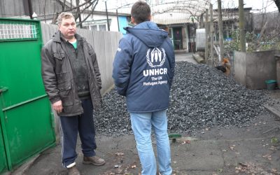 Winter aid provides lifeline for people in eastern Ukraine