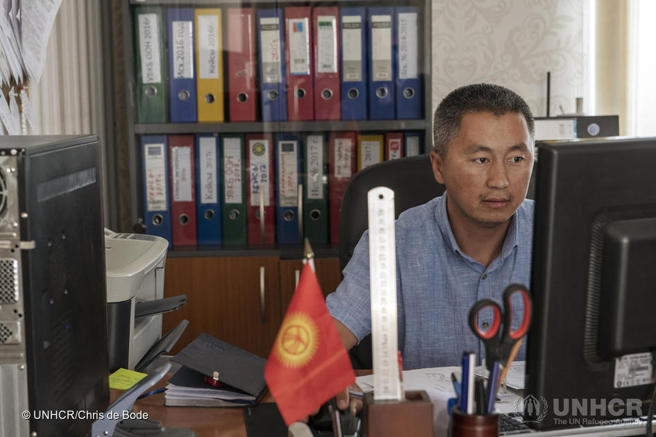 Kyrgyzstan. Azizbek Ashurov wins 2019 UNHCR Nansen Refugee Award for helping country end statelessness
