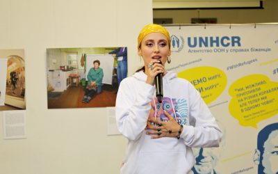 Singer Alina Pash supports campaign #IBelong to end statelessness