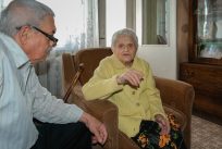 UNHCR supports 96 years old woman, survivor of the World War II