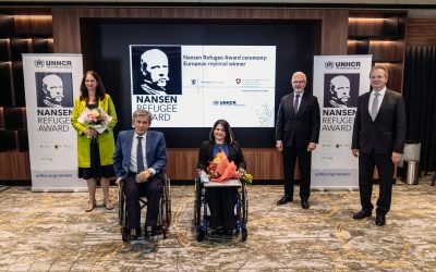 Ukrainian human rights activist is named European regional Nansen Refugee Award winner