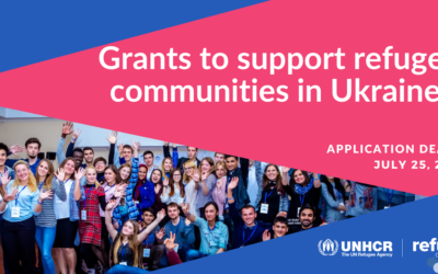 Grants to support refugee communities in Ukraine!