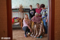 UNHCR’s cash assistance programme supports four generations in Ukraine
