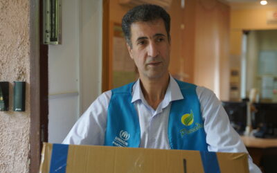 “Україна – моя сім’я; я повинен бути тут, щоб допомогти”, каже колишній біженець, а тепер соціальний працівник Аббас