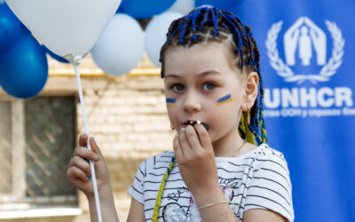 Pockets of joy for Ukrainian children in times of war