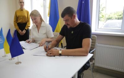 UNHCR and Luhansk Regional State Administration solidify strong cooperation to support people and communities impacted by Russia’s full-scale invasion
