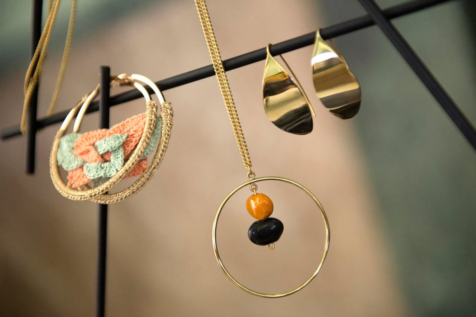 Crafts produced by refugees on sale in Geneva