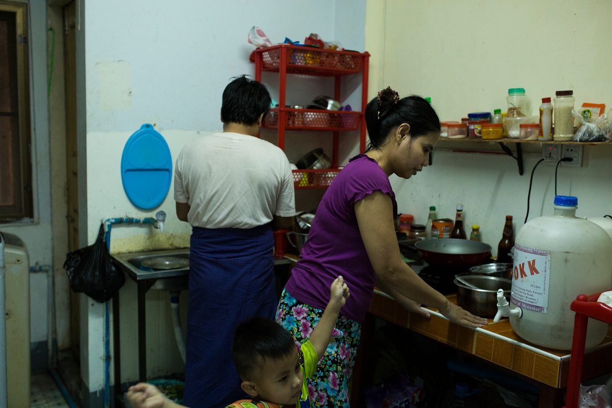 Myanmar. A family returns after a decade in Thailand