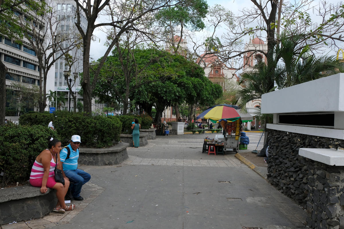 Honduras. Visit to Santisima Trinidad of Chamelecón parish in San Pedro Sula.